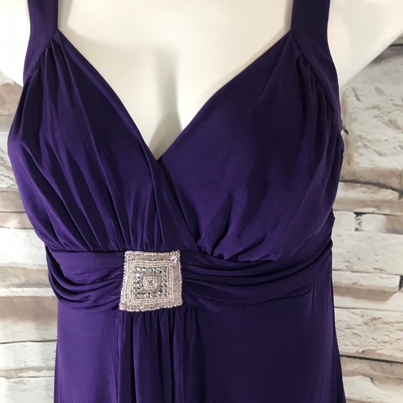 Enfocus women’s dress size 14w purple - Picture 2 of 7